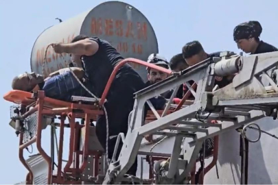 Elektrik akımına kapılan işçi yaralandı