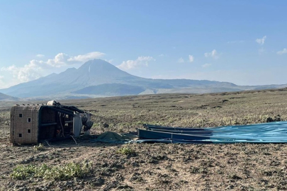 Aksaray’da sıcak hava balonu kazası: Pilot hayatını kaybetti, 12 turist yaralı