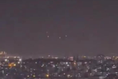 İran’ın İsrail’e attığı füzeler Gaziantep semalarında görüldü