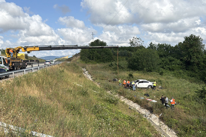 Kuzey Marmara Otoyolu'nda feci kaza: 4’ü ağır 8 yaralı