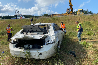Kuzey Marmara Otoyolu’nda feci kaza: 8 Kişi yaralı