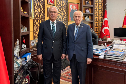 MHP Adana İl Başkanı Yusuf Kanlı, Devlet Bahçeli’ye Adana’daki çalışmalar hakkında bilgi verdi