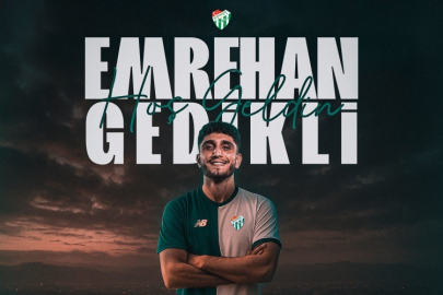 Bursaspor’un yeni golcüsü Emrehan Gedikli oldu
