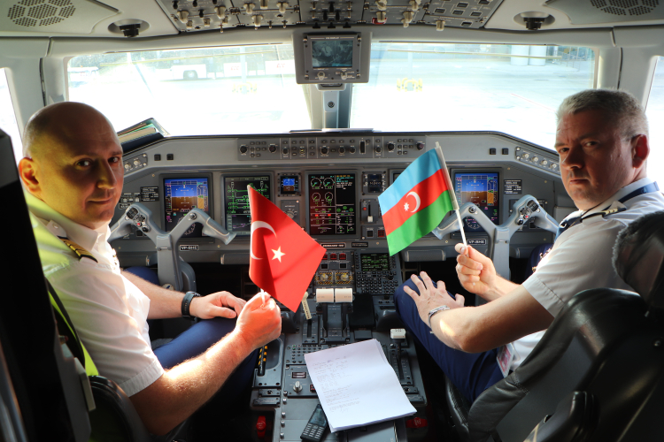 Çukurova Uluslararası Havalimanı’ndan Bakü’ye haftada iki direkt uçuş başladı