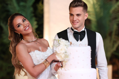 Oyuncu Elif Yılmaz ile futbolcu Batuhan Kör dünyaevine girdi