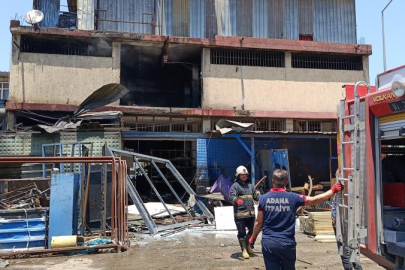 Adana'da iş yerinde tüp patladı: 3 yaralı