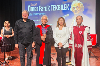Ömer Faruk Tekbilek’e Isparta’dan ikinci fahri doktora unvanı