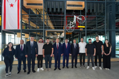 Cumhurbaşkanı Yardımcısı Yılmaz, Güzelyurt’ta saha incelemesinde bulundu