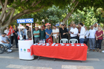 Adana’da DEVA, Gelecek ve Saadet Partisi’nden uyuşturucuya karşı güç birliği