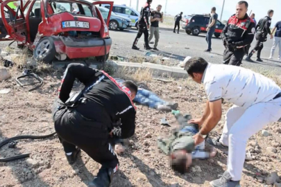 Aksaray'da YKS’ye giderken feci kaza: 1 ölü, 10 yaralı, can pazarı yaşandı