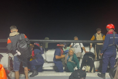 Bodrum açıklarında 26 düzensiz göçmen yakalandı