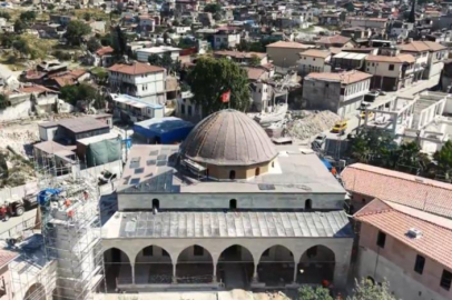 Hatay’da asrın felaketinin izleri siliniyor: Habib-i Neccar Camii restorasyonu hızla sürüyor