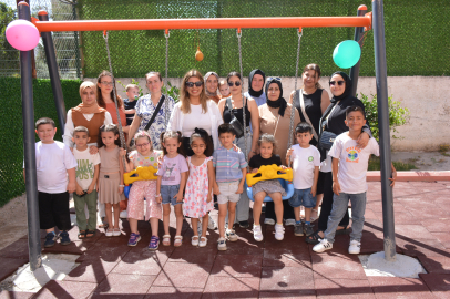Çocukların oyun alanı sevinci