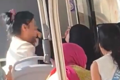 Halk otobüsünde tesettürlü kadına hakaret eden şüpheli serbest bırakıldı