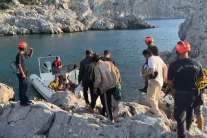 Marmaris’te 15 düzensiz göçmen ve bir göçmen kaçakçısı yakalandı