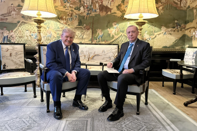 Cumhurbaşkanı Erdoğan, Lahey’de ABD Başkanı Trump ile görüştü