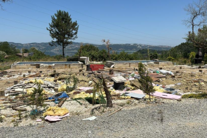 Sapanca’da gizli kamera skandalı sonrası Bungalovlar yıkıldı 