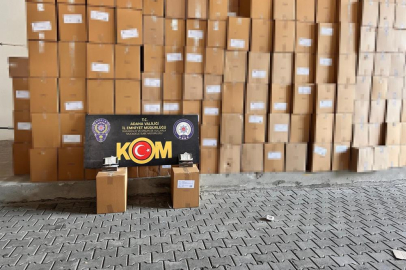 Adana’da kaçak makaron ve elektronik sigara operasyonu: 5 gözaltı
