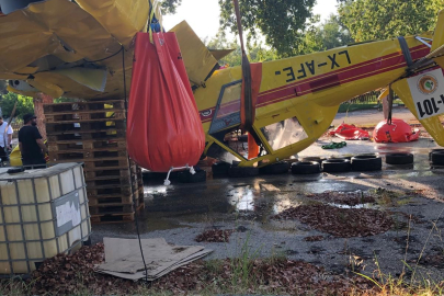 Adana’da Düşen Söndürme Uçağının Enkazı Çıkarıldı