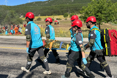 Muğla’da 6.8 büyüklüğünde gerçeği aratmayan deprem tatbikatı