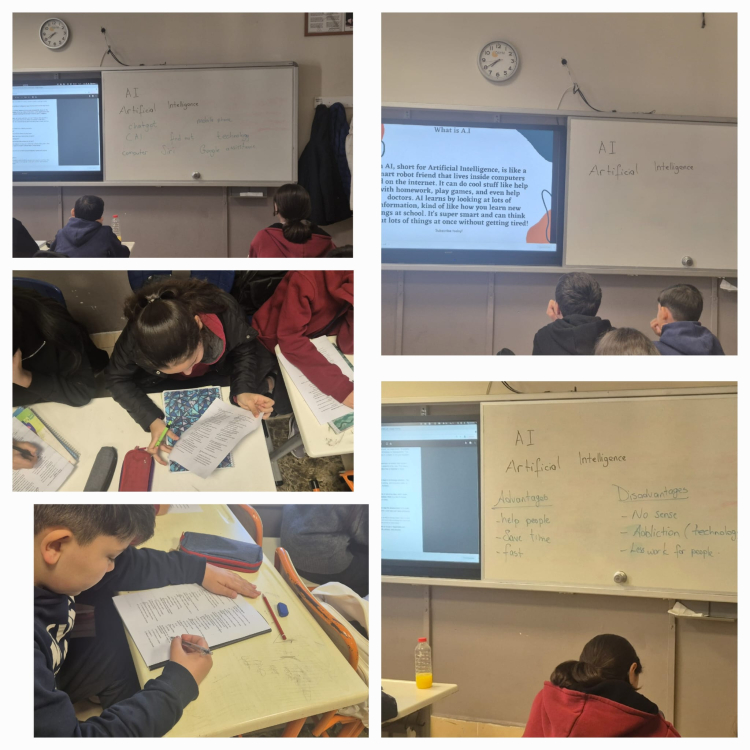 Şehit Yunus Uğur Ortaokulu’ndan bilinçli internet ve yapay zeka eğitimi 2