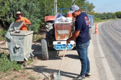 Yumurtalık Belediyesi, ilçe genelinde temiz çevre için yoğun mesai harcıyor