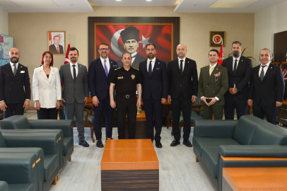 Çukurova GİAD yeni yönetiminden Adana Emniyet Müdürü Arıkan’a ziyaret