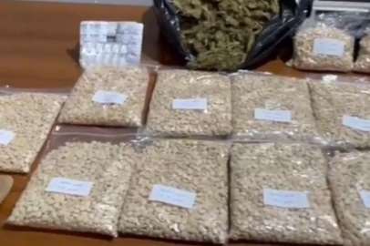 Hatay İskenderun’da uyuşturucu ve silah operasyonu