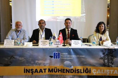 Kahramanmaraş’ta İnşaat Mühendisliği Çalıştayı’nda mesleğin geleceği masaya yatırıldı