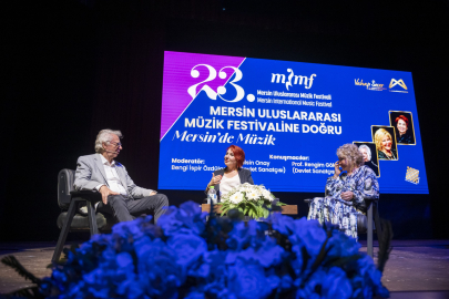 Mersin Uluslararası Müzik Festivali öncesi sanat dolu söyleşi