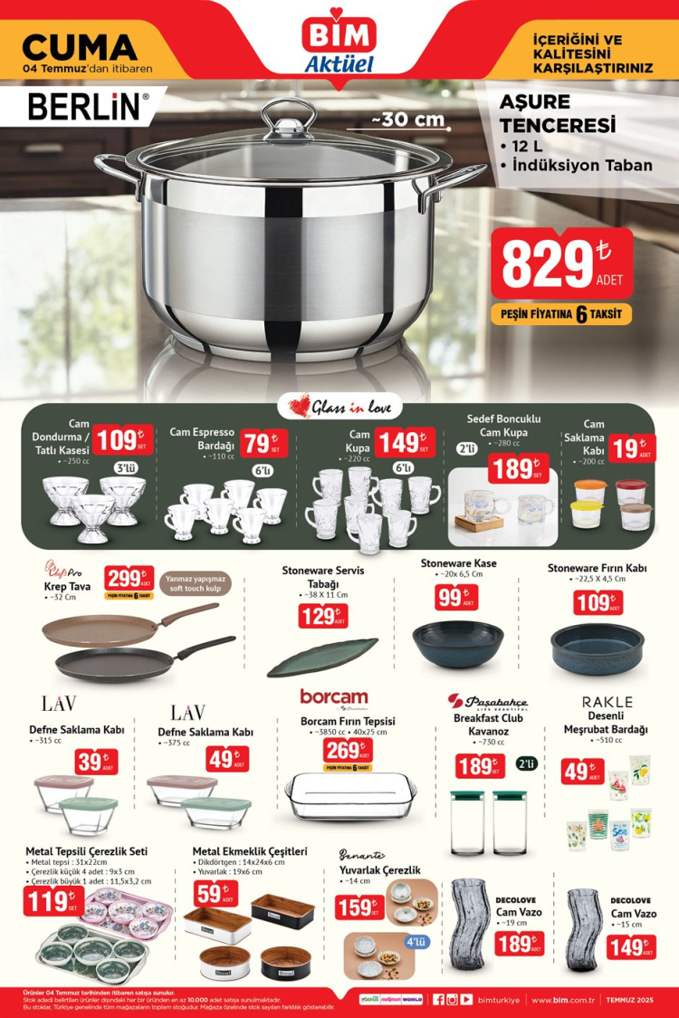 bim market 4 temmuz
