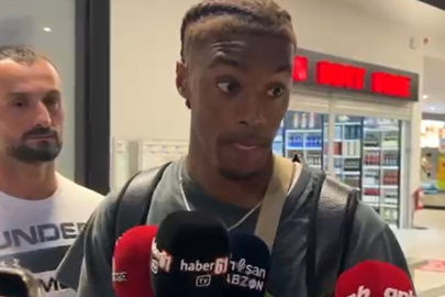 Trabzonspor’un yeni transferi Wagner Pina Trabzon’da