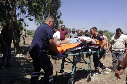 Adana Ceyhan’da nehre düşen kişi itfaiye ekiplerince kurtarıldı