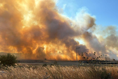 İzmir’de TOKİ Konutları yangın nedeniyle tahliye edildi: Yangın kontrol altında