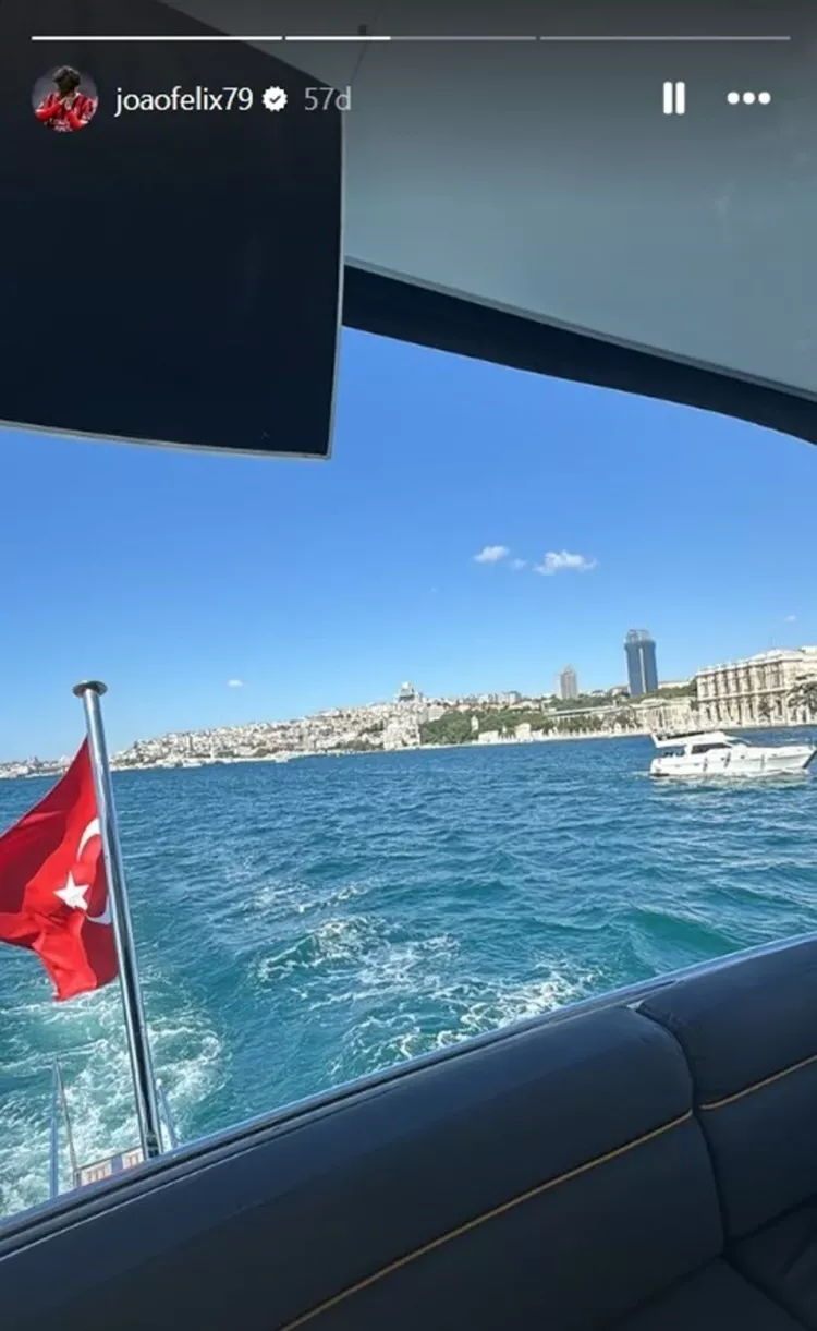 Joao Felix’in İstanbul paylaşımı transfer iddialarını alevlendirdi 2