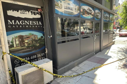 Manisa’da emlak ofisinde silahlı kavga: 1 ölü, 3 yaralı