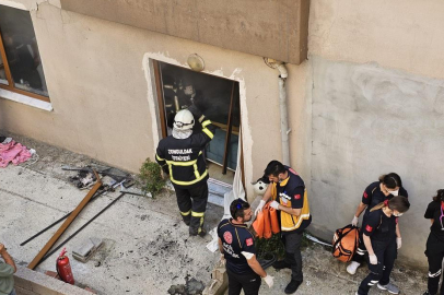 Zonguldak’ta apartman dairesinde korkutan patlama!