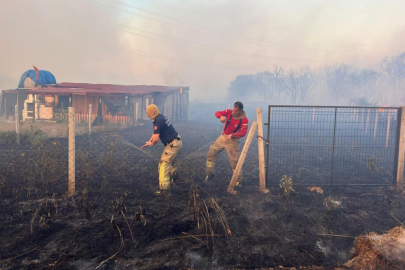 Mangal sefası yangına neden oldu