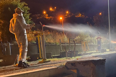 Tunceli Belediyesi yaz aylarında kene mücadelesini sürdürüyor