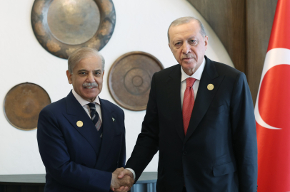 Cumhurbaşkanı Erdoğan, Pakistan Başbakanı Şerif ile görüştü