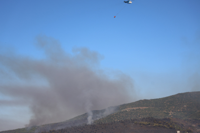 Ödemiş’te orman yangını 3. gününde: Alevler Ortaköy civarında etkisini sürdürüyor
