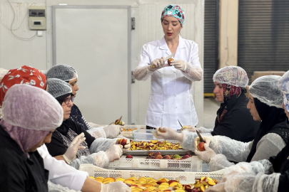 Depremzede kadın girişimci kuruttuğu meyve ve sebzelerle ihracata açıldı