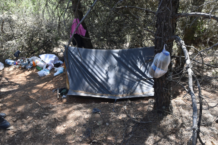  Film gibi operasyon 29 yıl hapis cezası olan firari, 7 ay saklandığı ormanda yakalandı! 2