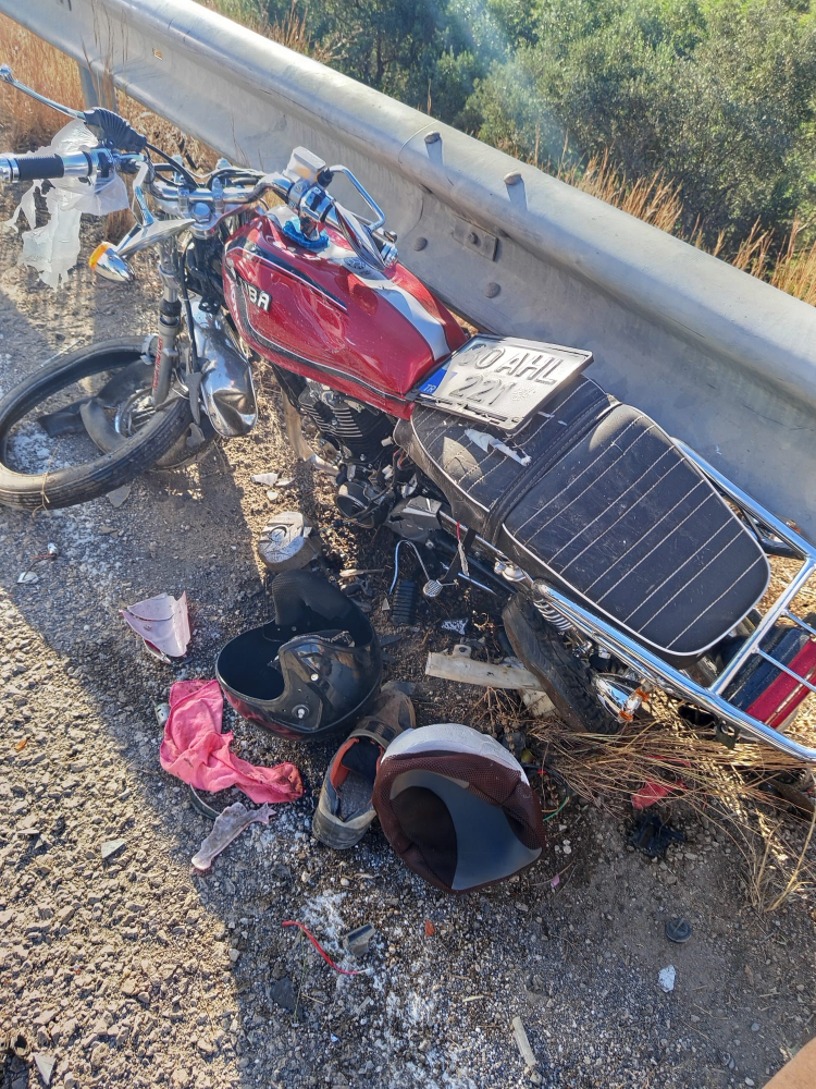 Osmaniye Düziçi’nde otomobil ile motosiklet çarpıştı 2 kişi yaralandı 2