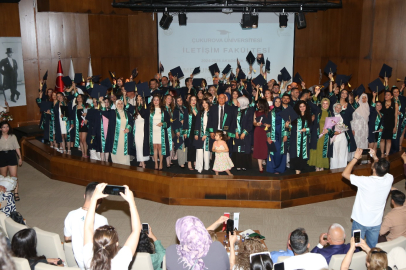 Çukurova Üniversitesi İletişim Fakültesi 67 yeni mezununu uğurladı