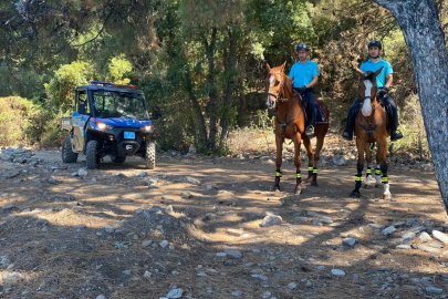 Kuşadası’nda Yasak bölgeye giren 5 kişiye ceza