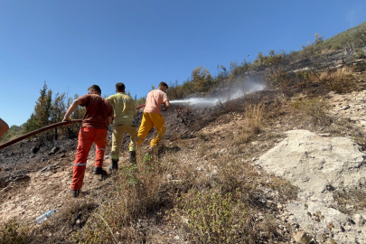 Hatay İskenderun’da orman yangını korkuttu! Ekipler kısa sürede kontrol altına aldı