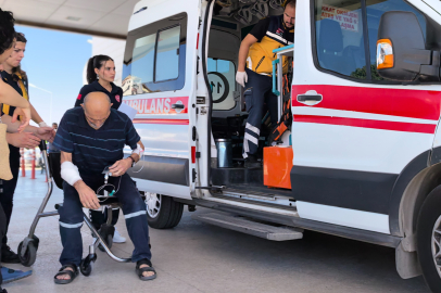 Fabrikada görünmez kaza: İşçi sağ kolundan yaralandı