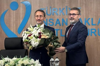 Türkiye İnsan Hakları ve Eşitlik Kurumu'nda devir teslim: Muharrem Kılıç görevi Fahrettin Altun'a devretti