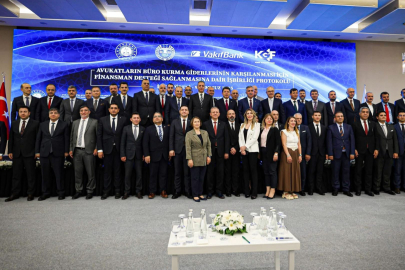 Adana Barosu, avukatların büro kurma giderleri için Finansman Desteği Protokolü imzaladı